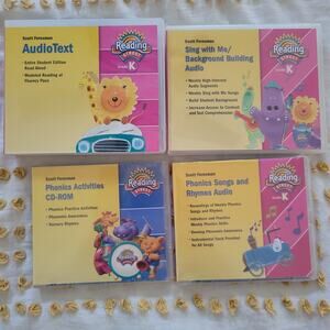 Reading Street Grade K, Kindergarten, Audio CD Set Of 4 (2005, Pearson) Foresman